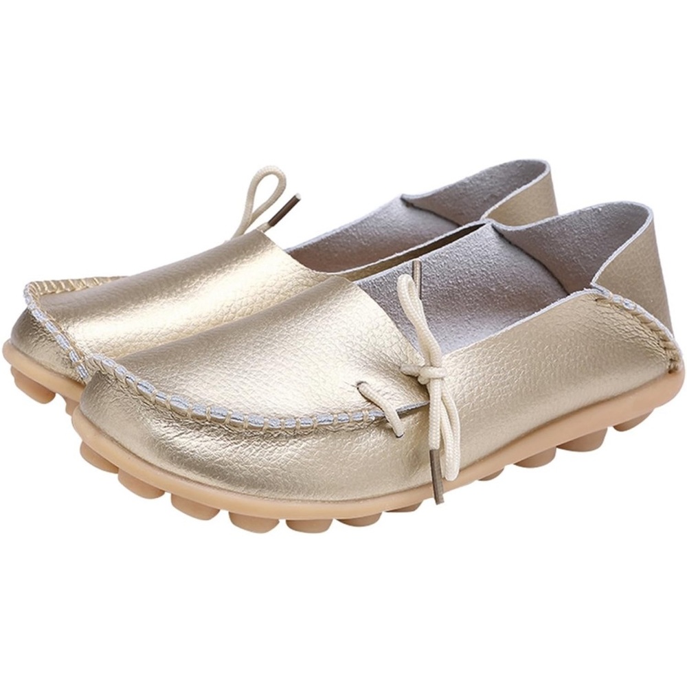 Women leather loafers